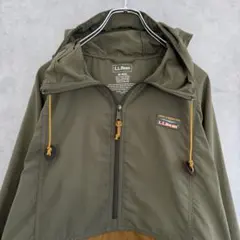 L.L.Bean エルエルビーン ナイロンジャケット オリーブ×ブラウン M