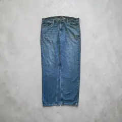 00s Levi's 559 W38 L34 ブルー 極太 縦落ち レソト製