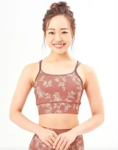 SUKALA ヨガウェアセット　ボタニカルオレンジ Мサイズ