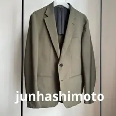 junhashimoto ジャケット ブレザー カーキ 日本製 Lサイズ相当?のサムネイル