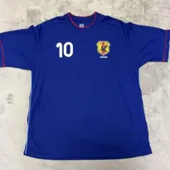 サッカー日本代表 中村俊輔 10番 ユニフォーム Lサイズ - メルカリ