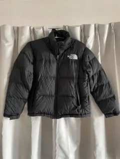 THE NORTH FACE ブラック ダウンジャケット ショート ヌプシ
