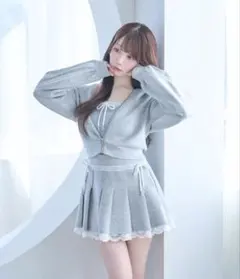 Rosé Muse Scrunch cami o/p cardie set - メルカリ