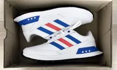 新品 adidas ゴルフシューズ 26.5cm S2G SL レザー 24