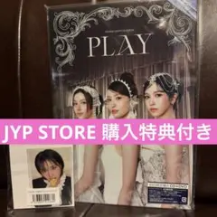 MISAMO PLAY 初回限定盤A JYP SHOP購入特典トレカ付き