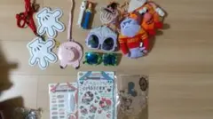 ディズニー グッズ サングラス　ケース ハロウィン ストッキング　パスケース