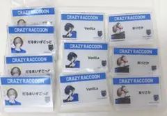 CRAZY RACCOON だるまいずごっど vanilla ありさか ローソン