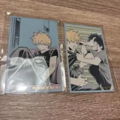 ヒロアカ 原画展 爆豪勝己 緑谷出久 メモリアルコレクション カード