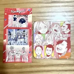 【新品未使用】　ハイキューファンパーク　シールプリントコレクション コースター