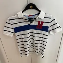 Tommy Hilfiger ストライプ ポロシャツ