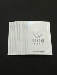 未開封　GUNDAM カードゲーム β版体験会スリーブ 新品・未開封】ガンダムカードゲーム β版 体験会 スリーブ 70枚