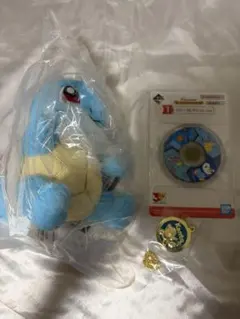 1番くじ ガチャガチャ ポケモン ゼニガメ ぬいぐるみ キーホルダー