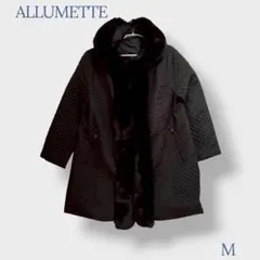 ☆ALLUMETTE＊ Mサイズ コート フェイクファー キルティング アウター