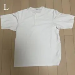 ドライワッフルヘンリーネック Tシャツ ユニクロ サーマル 半袖