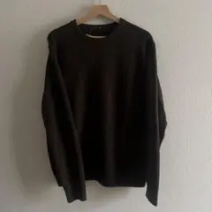 メンズ XL クルーネック セーター スモーキーブラウンのサムネイル