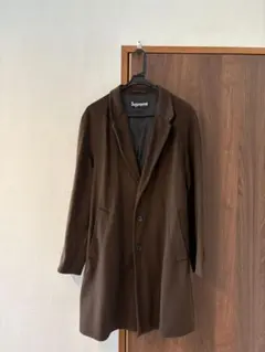 新品同様✨　シュプリーム ロロピアーナ　最高峰　チェスター　コート　レオパード Loro Piana Chesterfield coat by Supreme | insta