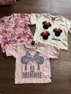 24枚セット売りミニーマウス・ハローキティ Tシャツセット