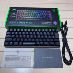 Razer Huntsman Mini 60% 光学式ゲーミングキーボード 紫軸