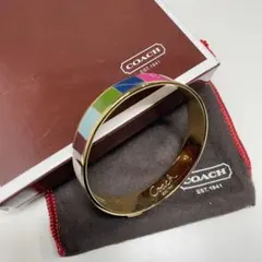 COACH マルチカラーバングル