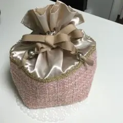 ファンケル巾着袋ピンク2点セット非売品①