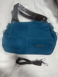 ターコイズブルー　レディース　ショルダーバッグ