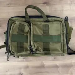コ*ク様 BEAMS & BRIEFING BAG 3WAY NO.1 カーキ【