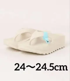 TELIC W FLIP FLOP サンダル アイボリー テリック　シャーク Mのサムネイル