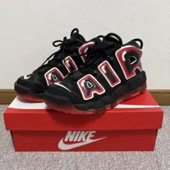 NIKE AIR MORE UPTEMPO ブラック レッド