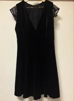 ZARA ワンピース ベロア Sサイズ