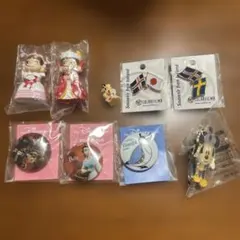ディズニー　ピンバッジ＆キーホルダー
