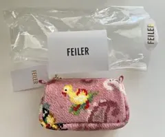 未使用｜タグ✨フェイラー ハンドバッグ ハイジ ピンク系 ひよこ 