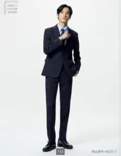 UNIQLO ストレッチウールスリムフィットパンツ プレミアムウール