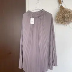 GRL 薄紫 プリーツスカート Mサイズ