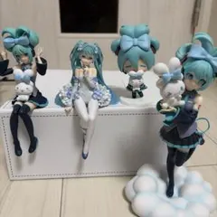 初音ミク シナモロール　コレクションフィギュア 4体セット