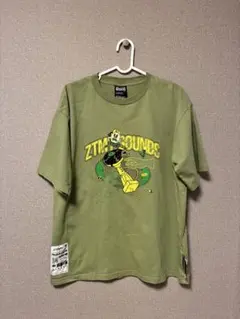 ZUTOMAYO グラフィックTシャツ Lサイズ オリーブグリーン