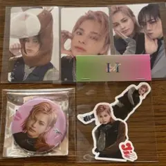 INI POPUP 松田迅　ステッカー　缶バッジ　トレカ