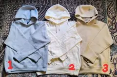 ユニクロ パーカー3着 サイズ（Lサイズ、Mサイズ）