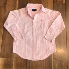 ラルフローレン　ストライプ　キッズシャツ　120