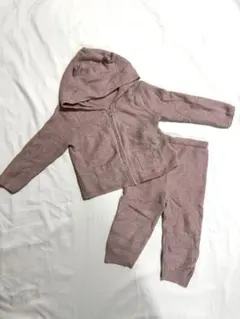 【baby gap】ピンク ニットセットアップ 12~18months