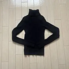 SHEIN ブラック タートルネックセーター L