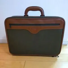 ビンテージPCケース NEEDS 1976 UK風 ビジネスバッグ レトロ良品 