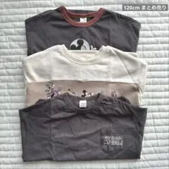 新品！未使用！futafuta ディズニー　男の子　120cm ３着セット