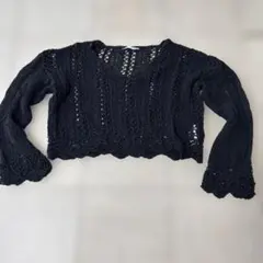 ZARA ニット セーター M ブラック
