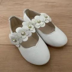 ❤️本日限定❤️フォーマルシューズ　13cm ホワイト　白　結婚式　入園式　発表会