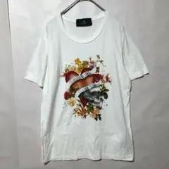 ナノ・ユニバース Tシャツ スカル M A836
