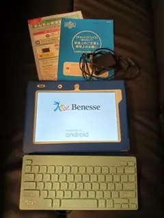 チャレンジパッド3　（本体、カバー、アダプタ、キーボード、説明書）