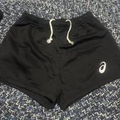 ASICS 黒 バレーパンツ