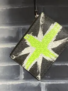 グレー グラフィックプリント フラグメントケース