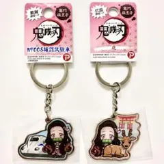 鬼滅の刃 禰豆子　ご当地キーホルダー 東海限定 広島限定