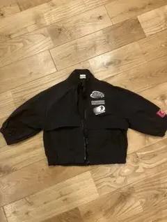 未使用に近い！キッズ ブラック ジャケット アウター